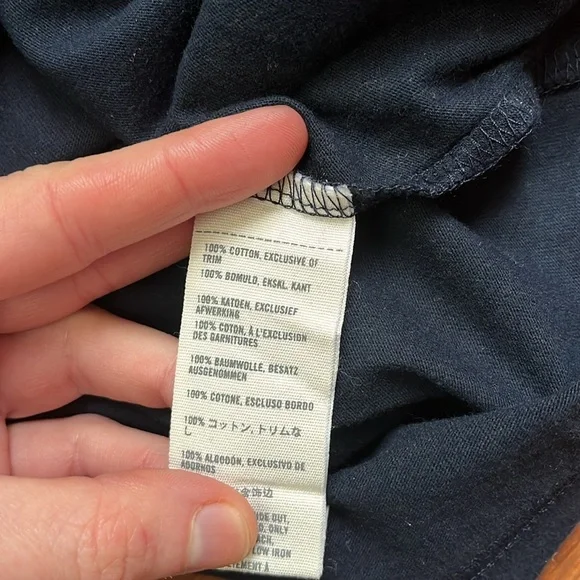 NWOT Y2K Abercrombie Glitter Logo Tee Shirt - Picture 4 of 6